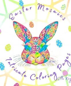 Easter Mosaics Colouring Book