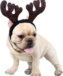 Dog Elk Headband Christmas Reindeer Costume