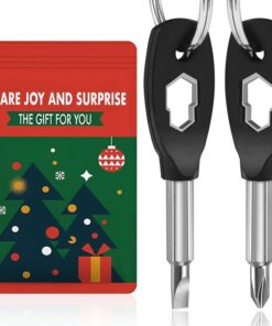 6-in-1 Keychain Screwdriver Bit Set