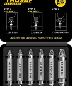 Damaged Screw Extractor Set, Gifts for Men