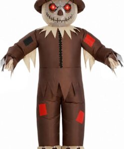 Inflatable Scarecrow Costume for Adults