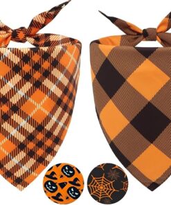 Fall Dog Bandanas 2PCS
