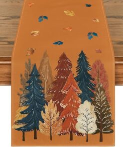 Artoid Mode 210 GSM Fall Table Runner 13x72 Inch Home Party Decor