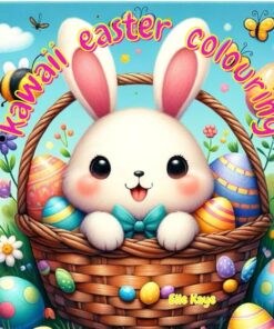 Kawaii Easter Colouring Book
