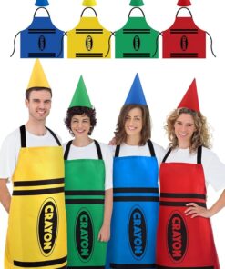 Crayon Costume Set 4-Pack