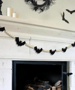 Halloween Garland Mantel Decor