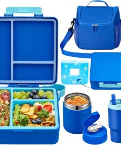 Bento Lunch Box for Kids with Soup Thermos