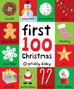 First 100 Christmas Words, Padded Board Book
