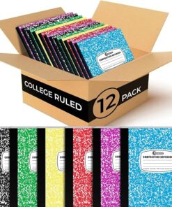 Rosmonde 12 Pack Bulk Composition Notebooks