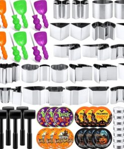 66 Pcs Halloween Pumpkin Carving Kit