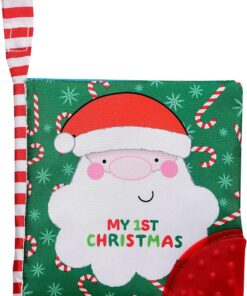 My First Christmas Soft Crinkle Activity Book with Teether